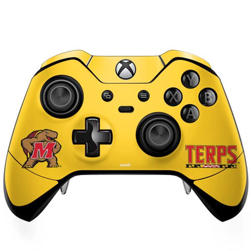 University of Maryland Terps Yellow Xbox One Skins