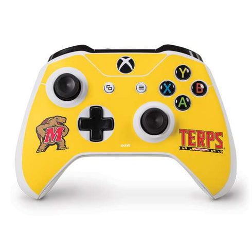 University of Maryland Terps Yellow Xbox One Skins