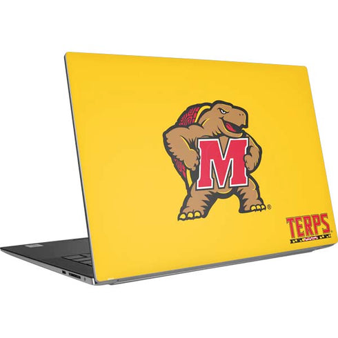 University of Maryland Terps Yellow Dell XPS Skin