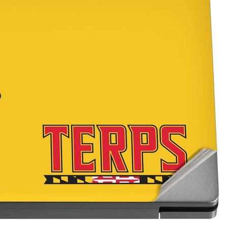 University of Maryland Terps Yellow Dell XPS Skin
