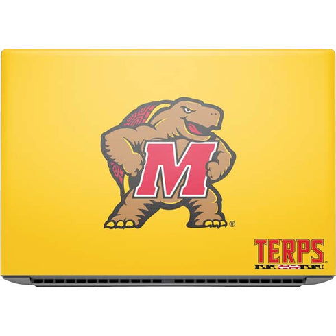 University of Maryland Terps Yellow HP ZBook Fury 16 G10 Skin