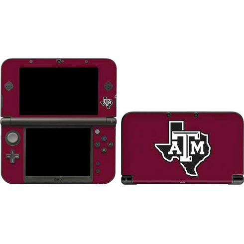 Texas A&M University Black Logo 3DS XL 2015 Skin