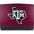 Texas A&M University Black Logo Dell Alienware Skin