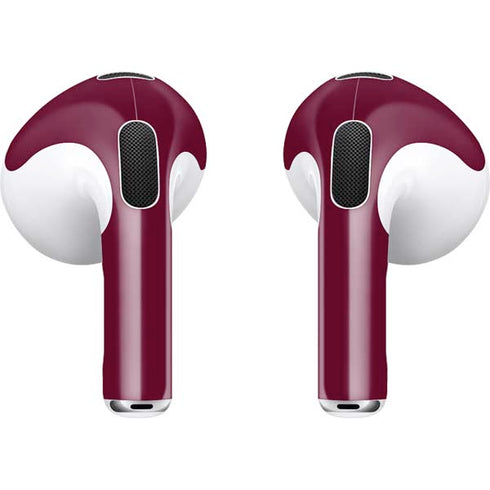 Texas A&M University Black Logo Apple AirPods (3rd Gen 2021) Skin