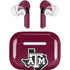 Texas A&M University Black Logo Apple AirPods Pro Skin