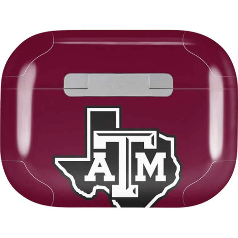 Texas A&M University Black Logo Apple AirPods Pro Skin