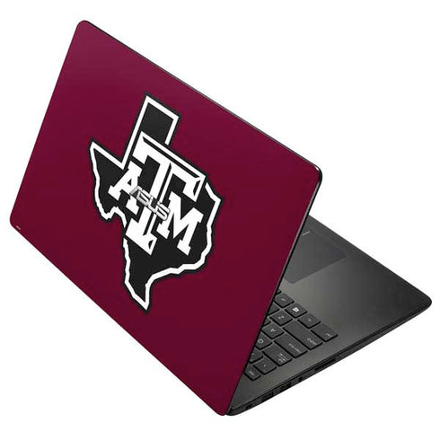 Texas A&M University Black Logo Asus X502CA 15.6 Skin