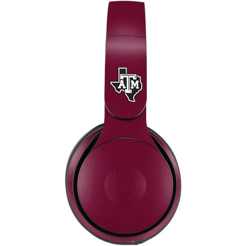 Texas A&M University Black Logo Beats Solo Pro Skin