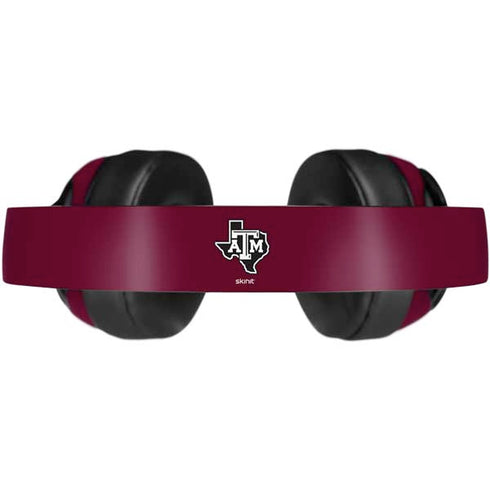 Texas A&M University Black Logo Beats Solo Pro Skin