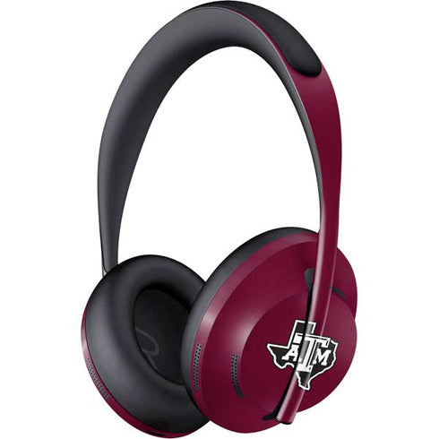 Texas A&M University Black Logo Bose Noise Cancelling Headphones 700 Skin