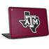 Texas A&M University Black Logo HP Chromebook Skin