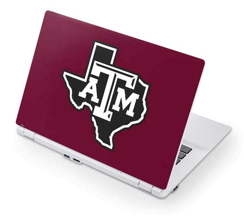 Texas A&M University Black Logo Acer Chromebook Skin