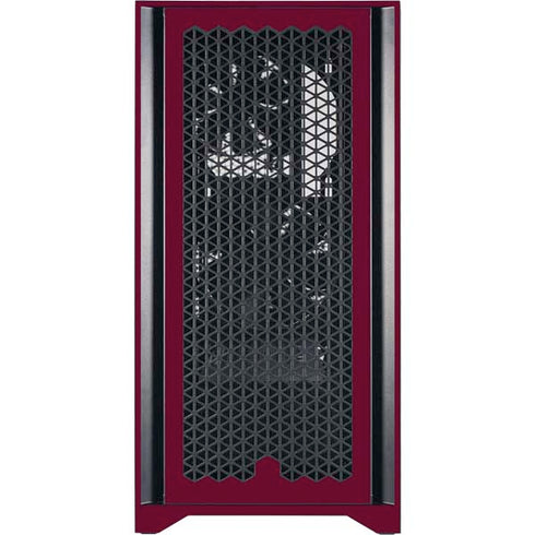 Texas A&M University Black Logo Corsair 4000D Tempered Glass Mid-Tower ATX Case Skin