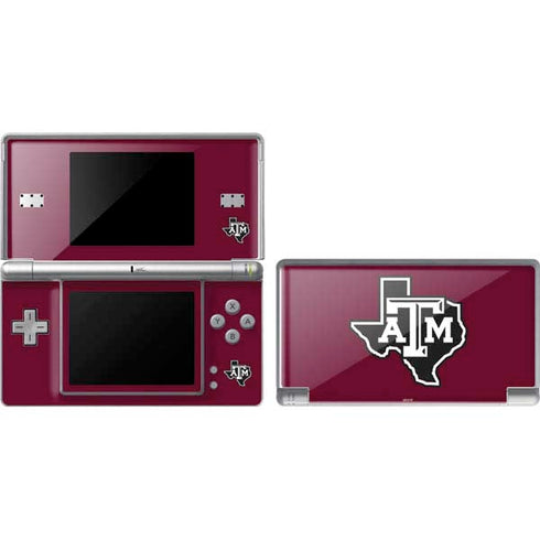 Texas A&M University Black Logo DS Lite Skin
