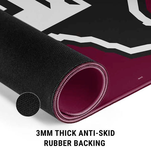 Texas A&M University Black Logo Gaming Mouse Pad