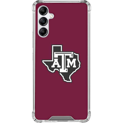 Texas A&M University Black Logo Gabb Phone 4 Clear Case