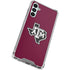 Texas A&M University Black Logo Gabb Phone 4 Clear Case