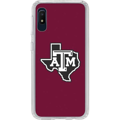 Texas A&M University Black Logo Galaxy Cases