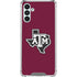 Texas A&M University Black Logo Galaxy A13 5G Clear Case
