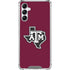 Texas A&M University Black Logo Galaxy A14 5G Clear Case