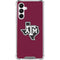 Texas A&M University Black Logo Galaxy A16 5G Clear Case