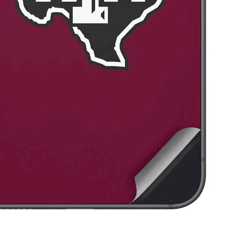 Texas A&M University Black Logo Galaxy A16 5G Skin