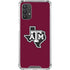 Texas A&M University Black Logo Galaxy A32 5G Clear Case