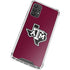 Texas A&M University Black Logo Galaxy A32 5G Clear Case