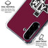 Texas A&M University Black Logo Galaxy A36 5G Clear Case