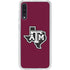Texas A&M University Black Logo Galaxy A50 Clear Case