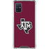 Texas A&M University Black Logo Galaxy A51 5G Clear Case