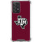 Texas A&M University Black Logo Galaxy A52 5G Clear Case