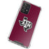 Texas A&M University Black Logo Galaxy A52 5G Clear Case