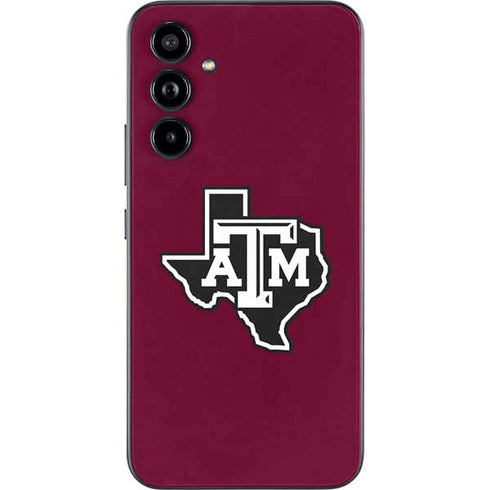 Texas A&M University Black Logo Galaxy A54 5G Skin