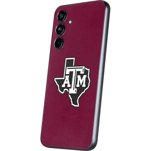 Texas A&M University Black Logo Galaxy A54 5G Skin