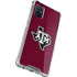 Texas A&M University Black Logo Galaxy A71 5G Clear Case