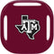 Texas A&M University Black Logo Galaxy Buds Live Skin