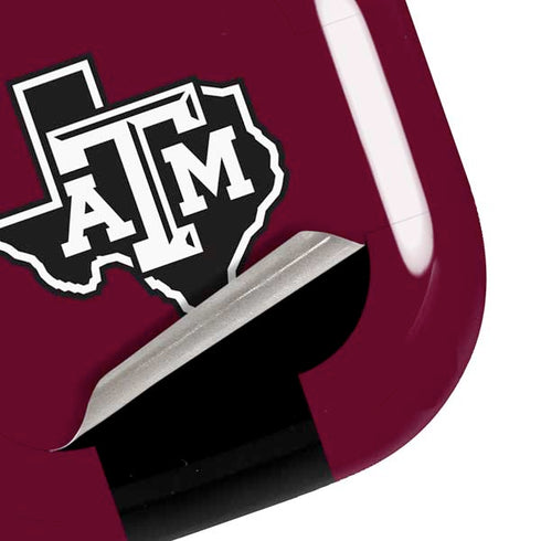 Texas A&M University Black Logo Galaxy Buds Live Skin