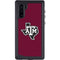 Texas A&M University Black Logo Galaxy Note 10 Waterproof Case