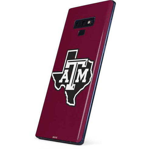 Texas A&M University Black Logo Galaxy Note 9 Skin