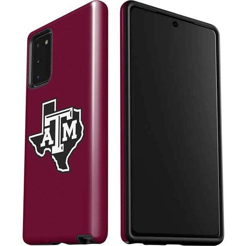 Texas A&M University Black Logo Galaxy Note20 5G Pro Case