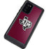 Texas A&M University Black Logo Galaxy Note20 5G Waterproof Case