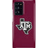 Texas A&M University Black Logo Galaxy Cases