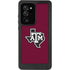 Texas A&M University Black Logo Galaxy Note20 Ultra 5G Waterproof Case