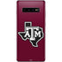 Texas A&M University Black Logo Galaxy S10 Plus Skin