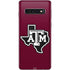 Texas A&M University Black Logo Galaxy S10 Skin