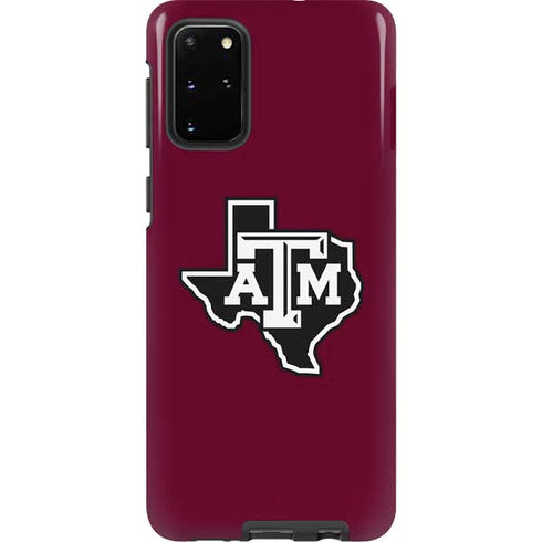 Texas A&M University Black Logo Galaxy S20 Plus Pro Case