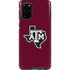 Texas A&M University Black Logo Galaxy S20 Plus Pro Case