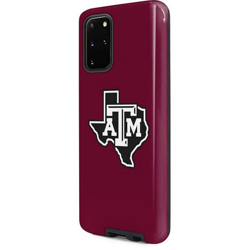 Texas A&M University Black Logo Galaxy S20 Plus Pro Case