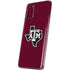 Texas A&M University Black Logo Galaxy S20 Plus Skin
